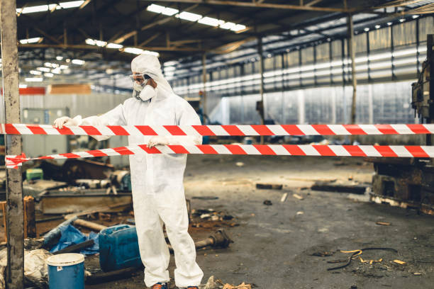 Professional Unattended Death Cleanup technician working in Bloomingdale, NJ
